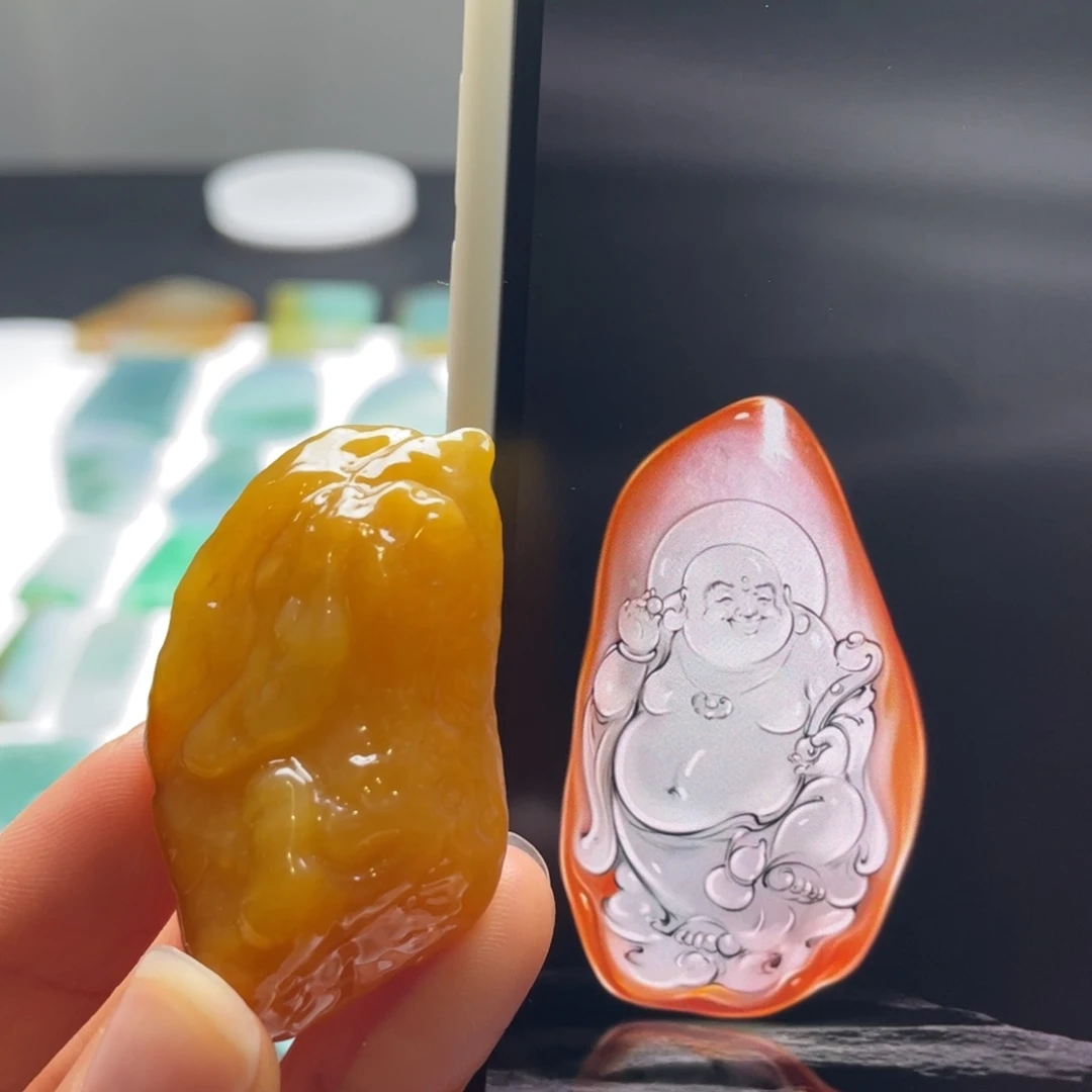 定制翡翠未镶嵌包工