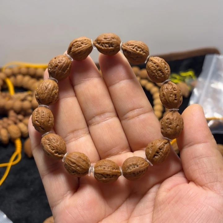 手串文玩核桃小枣单圈12+2