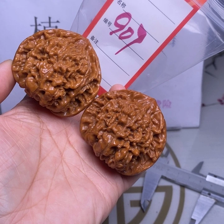 把件文玩核桃907，50官帽色差