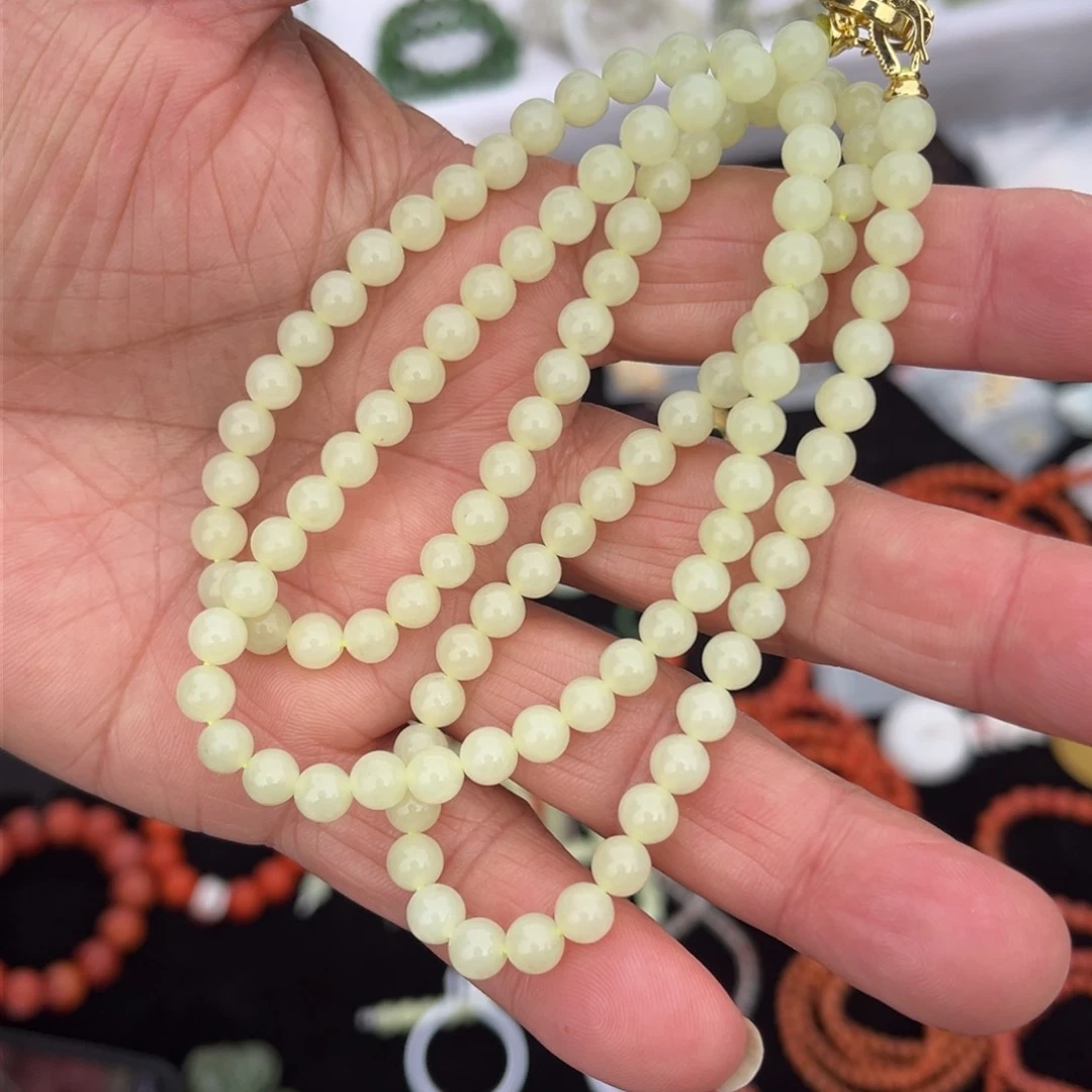 和田玉颈饰未镶嵌和田玉黄口项链多样性发货（拍一发一）