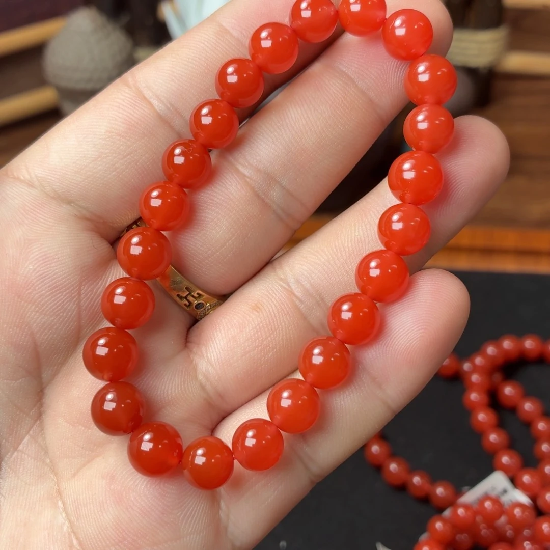 不****南红玛瑙未镶嵌手串