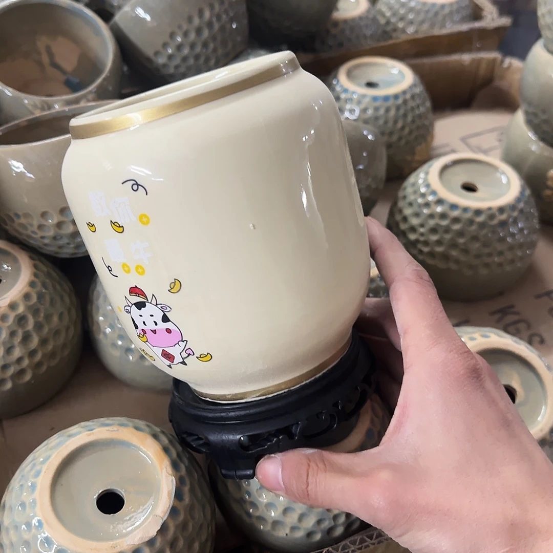 陶瓷送塑料托盘，