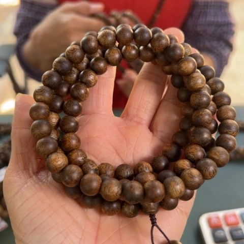 沉香手串乌身35克卡0.9多样性发1条