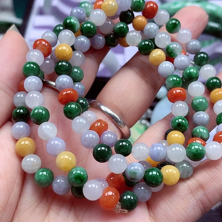 颈饰未镶嵌翡翠翡翠