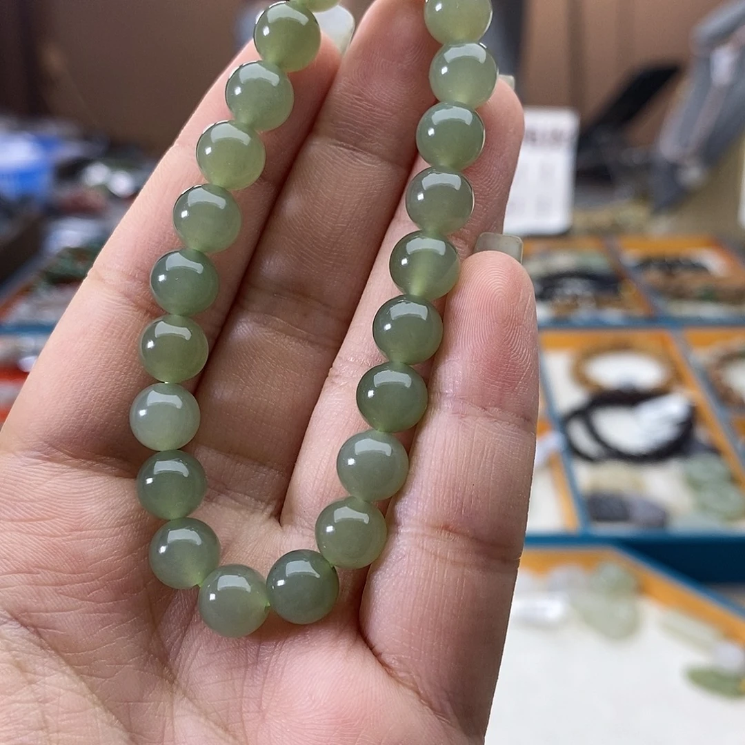 未镶嵌手链和田玉w8