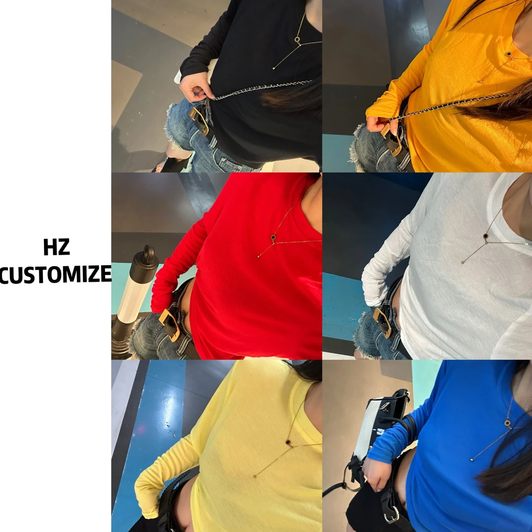 惠惠子甄选【精典百搭防晒T】夏季时尚气质显瘦新款防晒T长袖T恤