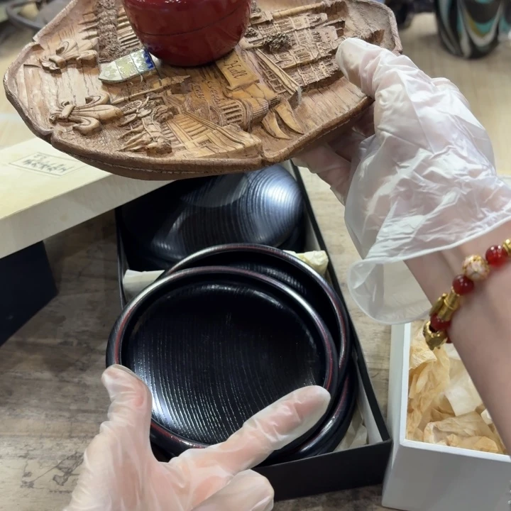 木古美术置物摆件