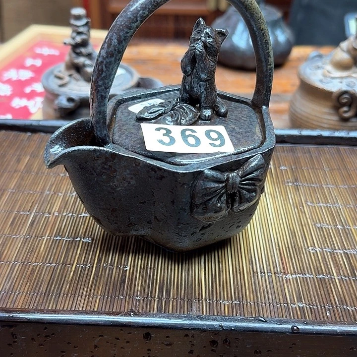 纯手工制作粗陶茶具