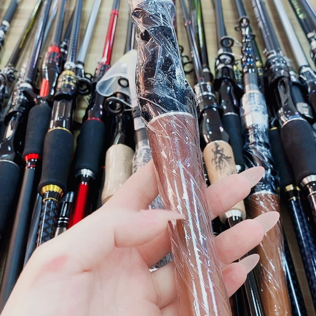 伸缩直柄路亚竿2.4米