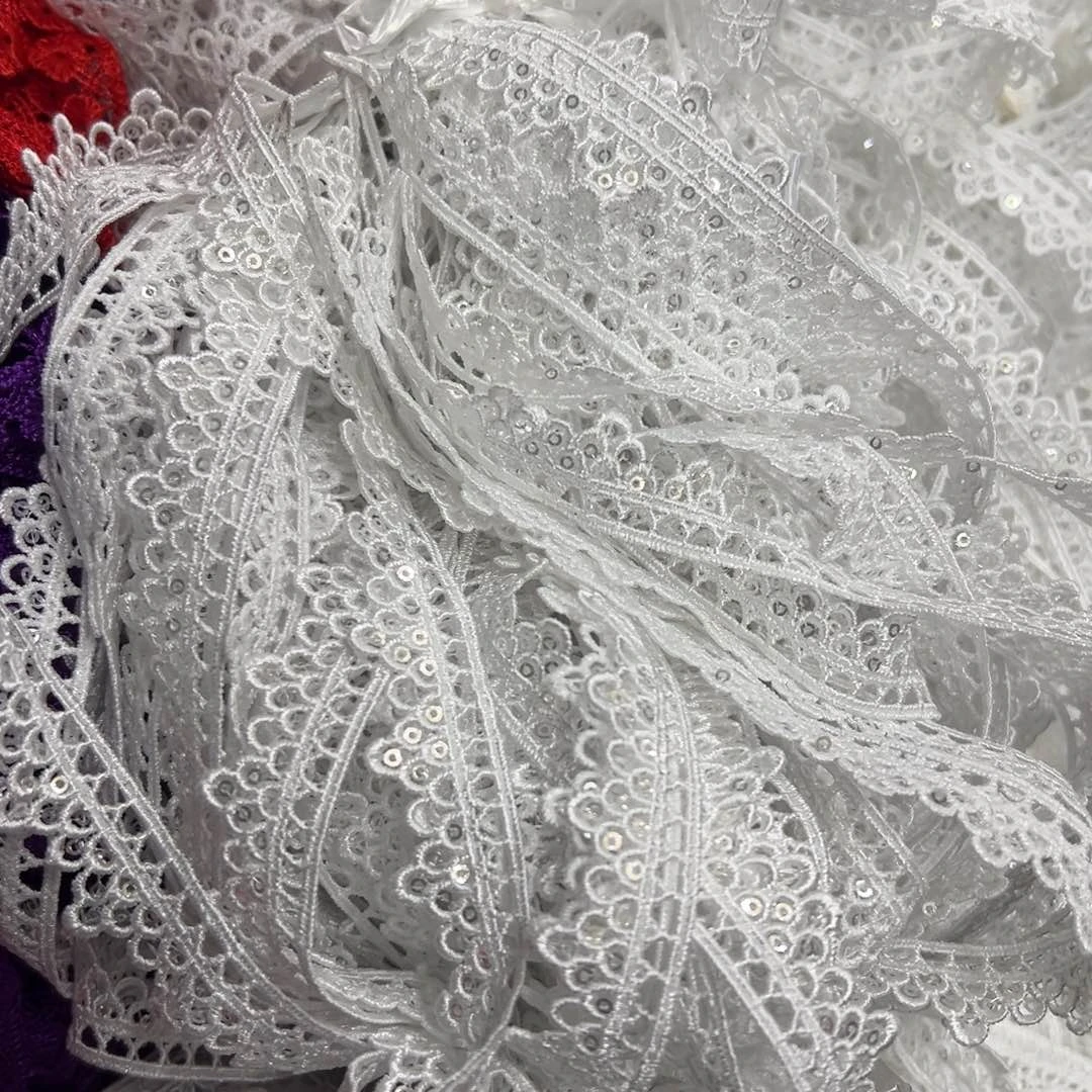 民族风批发花边白色