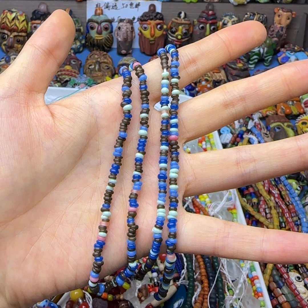 琉璃非金属小米珠一条