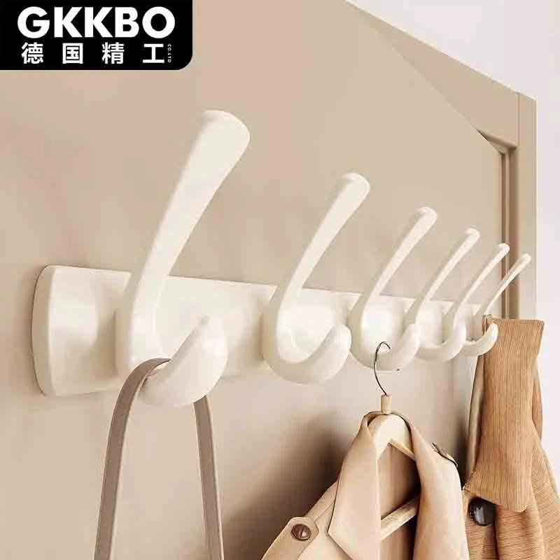 【GKKBO德国精工】60挂衣钩免打孔挂衣架墙上壁挂门进门玄关强承重