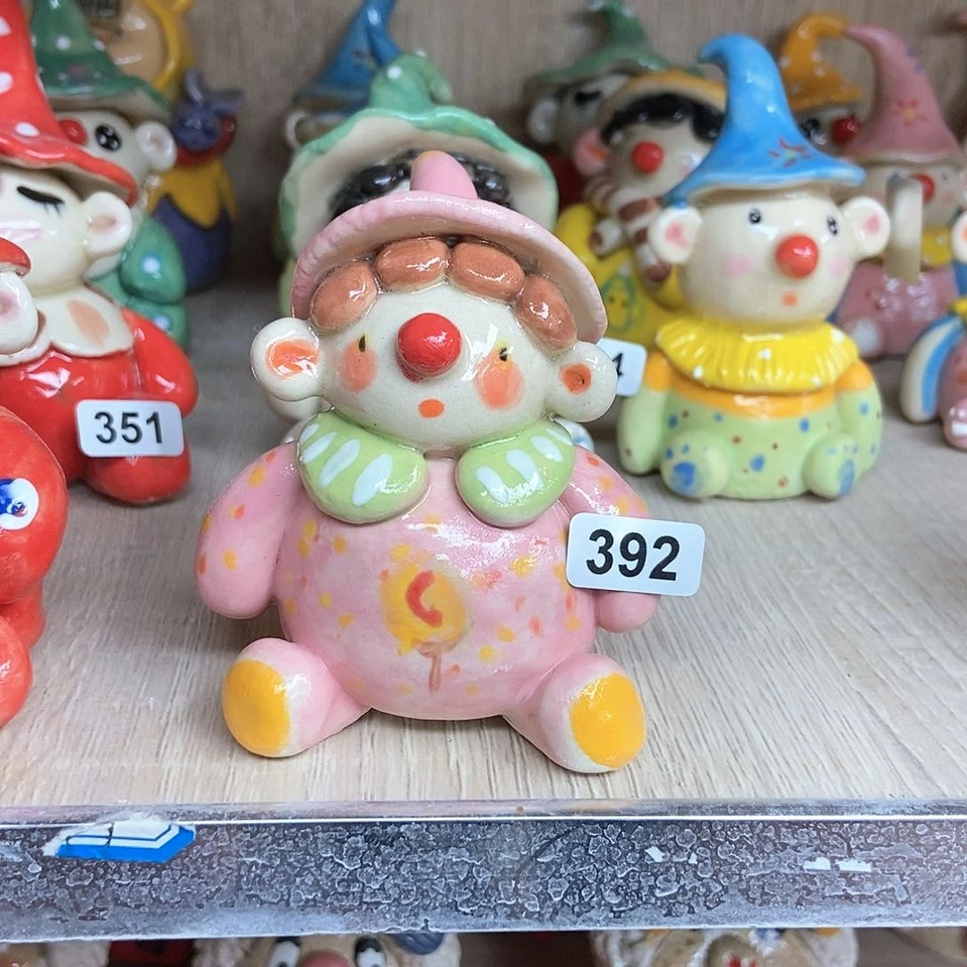 摆件直播间手工陶瓷摆件392