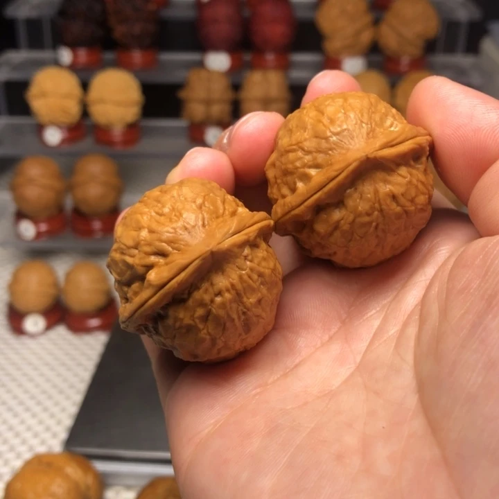 陶***凉把件文玩核桃1乾坤指