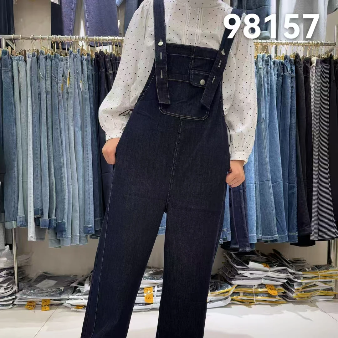 实体店高品质孕妇牛仔背带裤孕妇背带裤