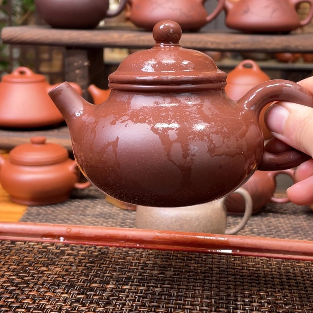 茶壶紫砂宜兴原矿紫砂手工制全200