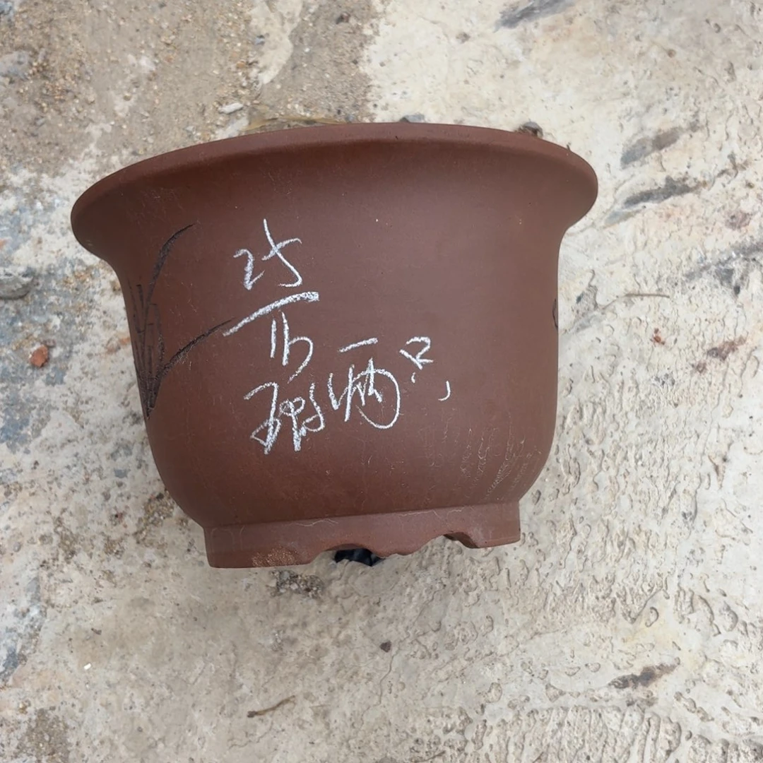 宜兴紫砂花盆，现货发