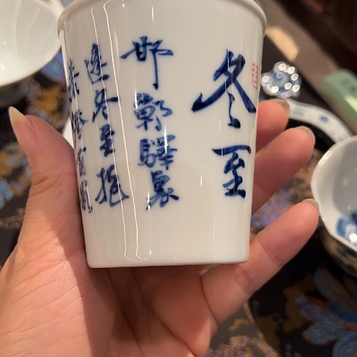 省非遗邓华章亲工手工手绘