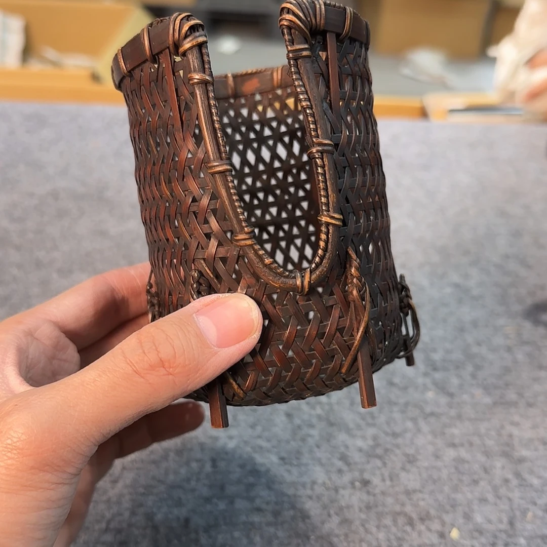 竹编中古艺术工艺美术品
