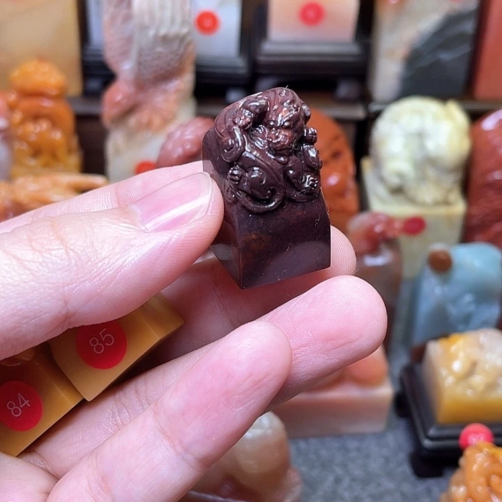 大***顺寿山石寿山石月尾