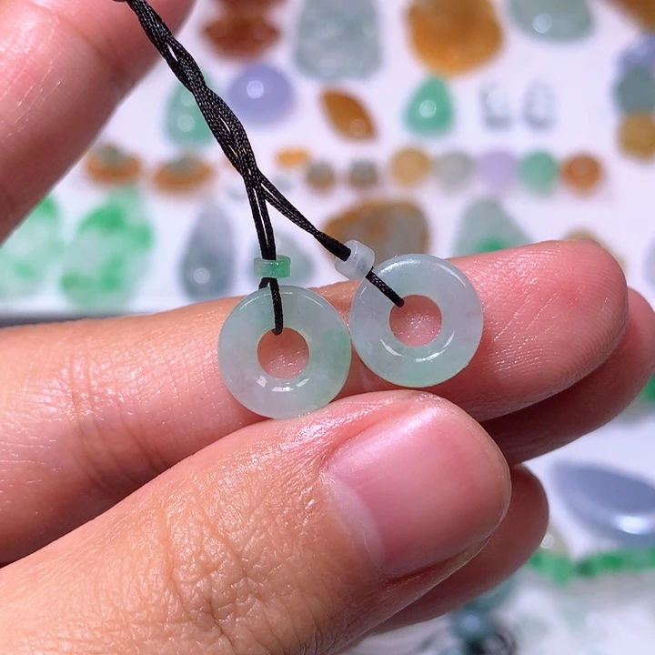 未镶嵌定制翡翠甜甜圈