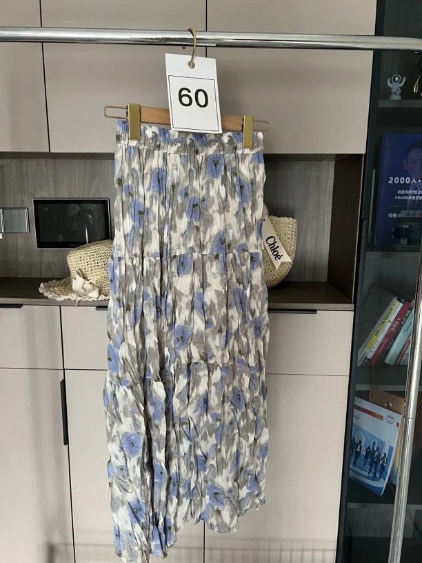 春夏蛋糕裙碎花裙按号拍款式60——65