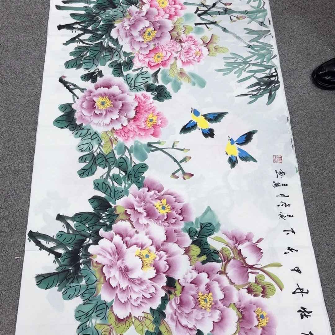 国画国画作品多次