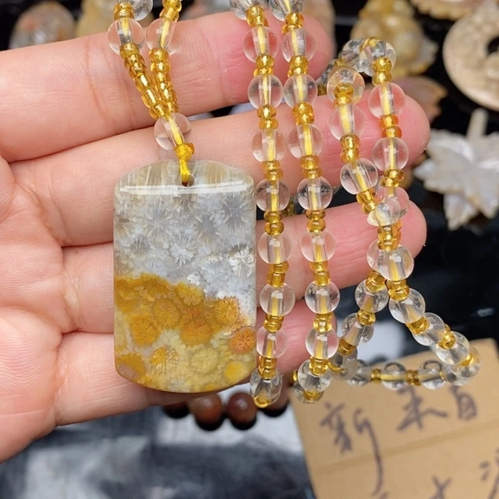 硅化珊瑚（珊瑚玉）手镯未镶嵌