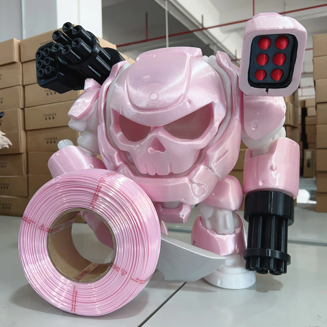 【余兄弟】PLA丝绸奶油粉 3D打印耗材批发 1KG