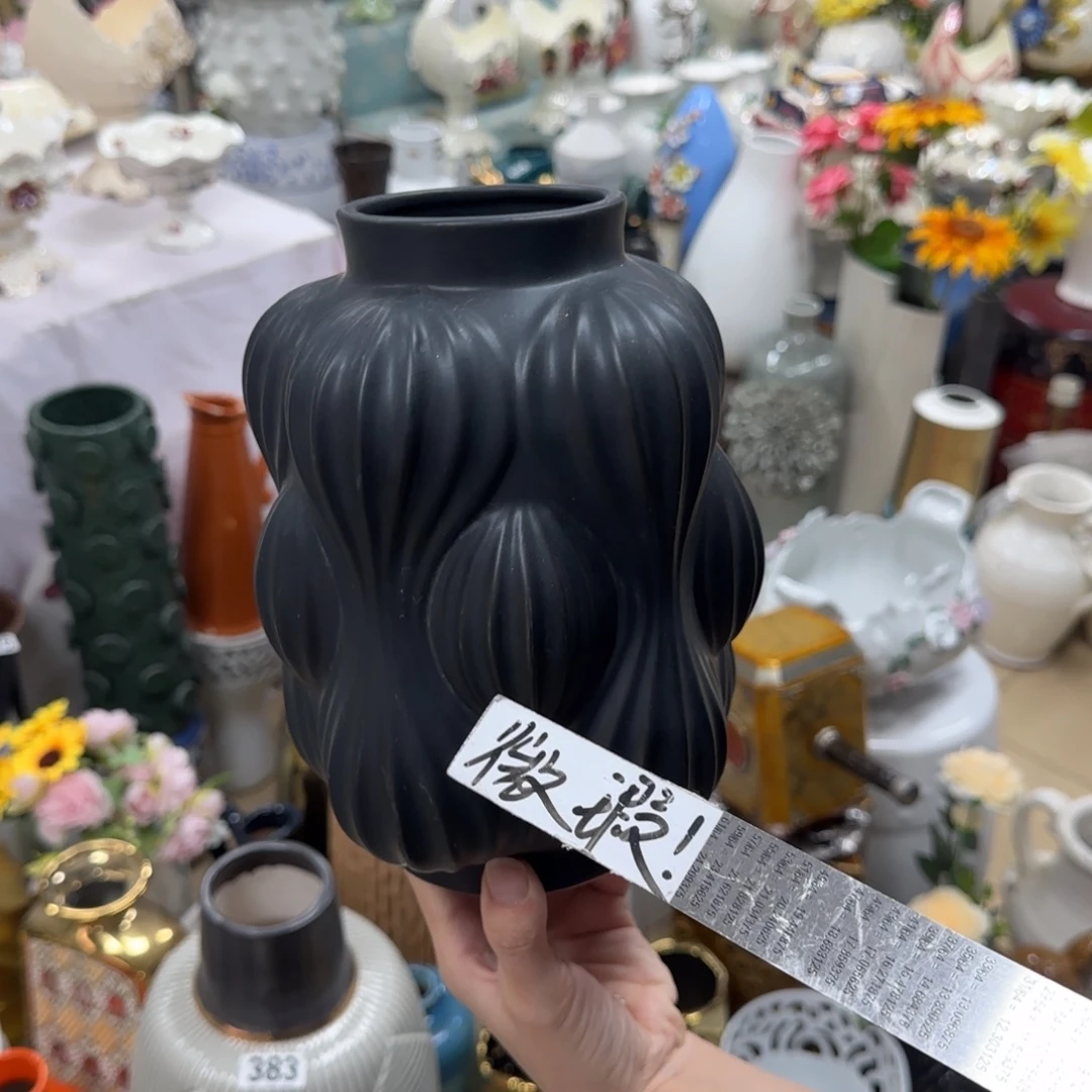 瓷片陶瓷工艺花瓶摆件