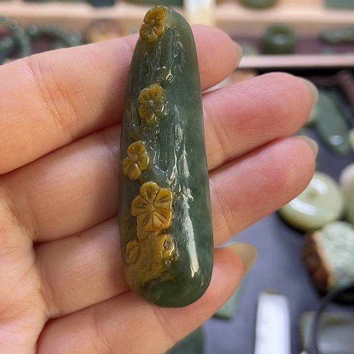 手链未镶嵌和田玉（糖玉）