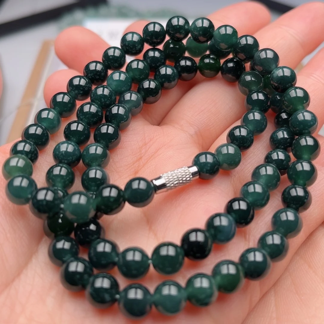 翡翠手链未镶嵌小**～散珠自选