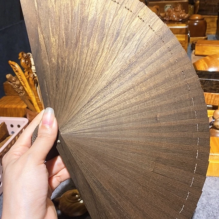 金丝楠阴沉木扇子21