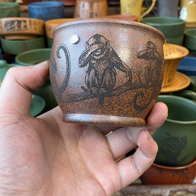 【闪购商品】紫砂杯子宜兴全手工紫砂杯