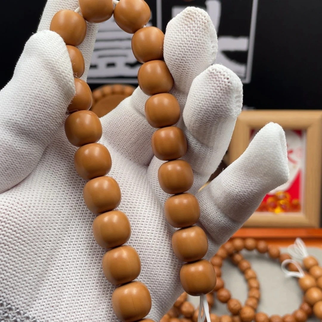 用***2猴头核桃手串龙炎