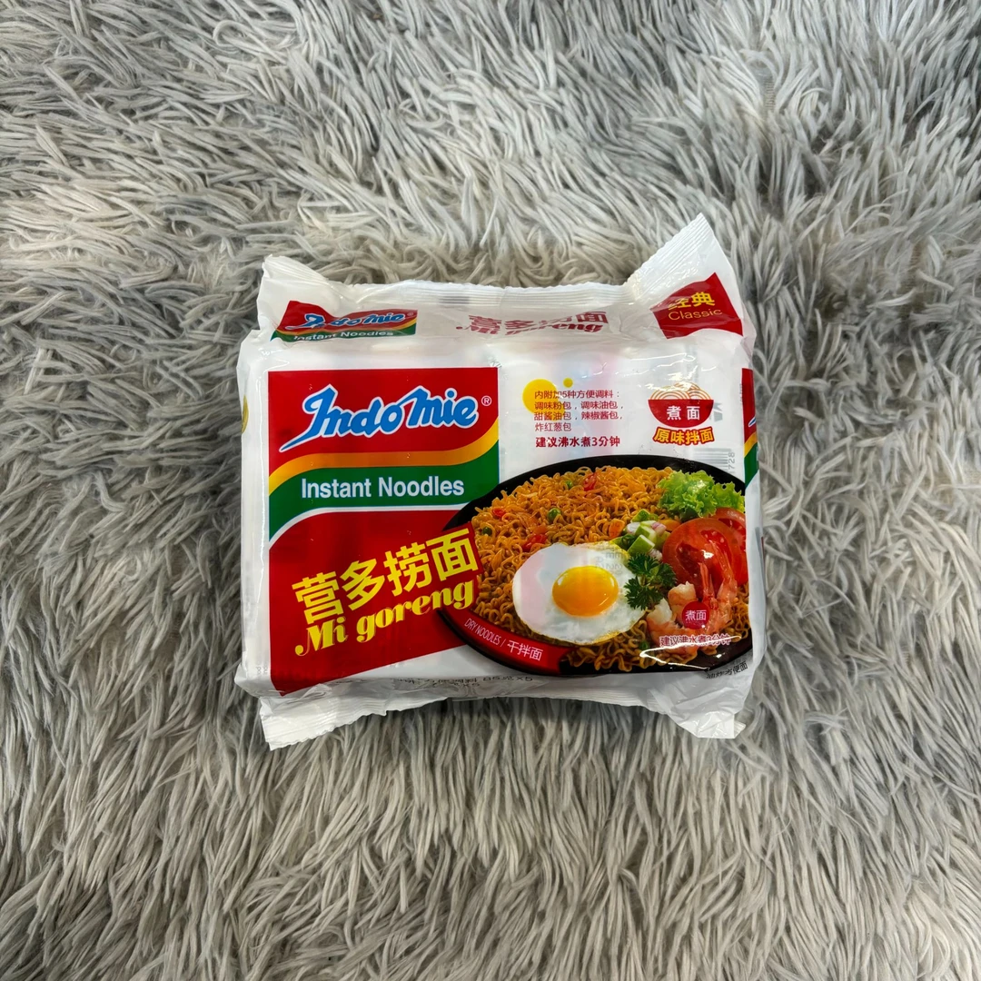 印尼进口营多捞面（原味）方便面