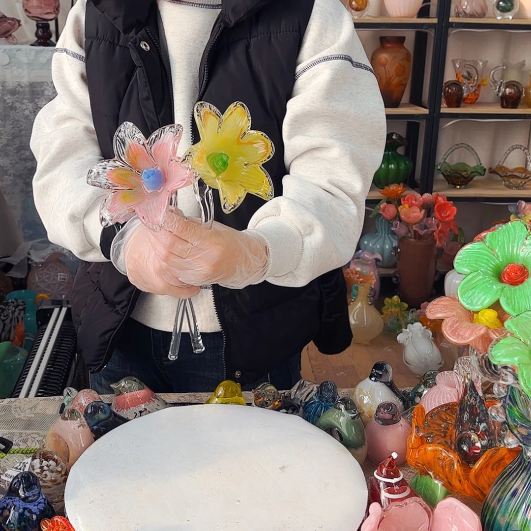 2朵野百合 家悦琉璃品福利