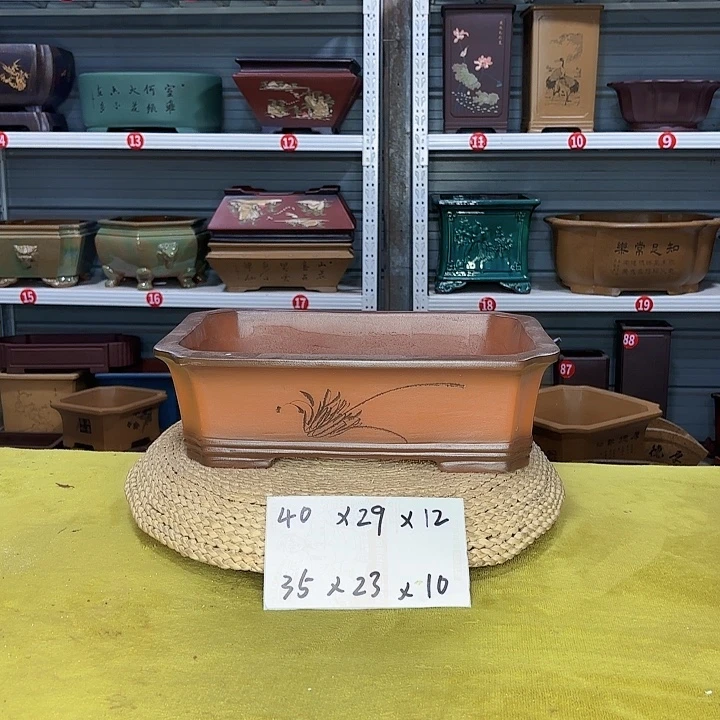 紫砂花盆宜兴紫砂厂