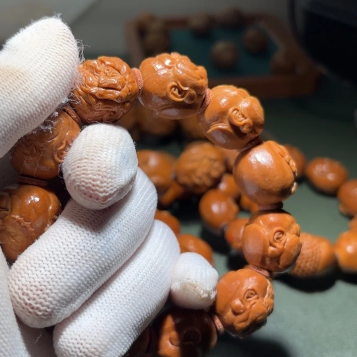 橄榄核手串/手链刘*石尾款恶僧