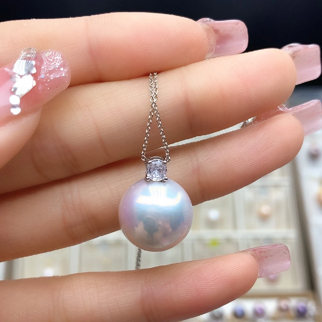 淡水珍珠颈饰合金