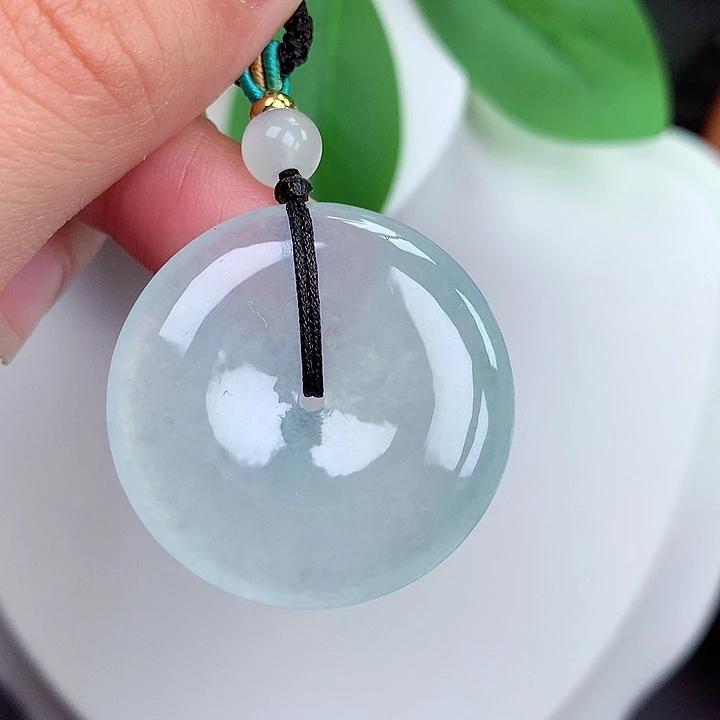 颈饰未镶嵌翡翠平安扣 31x6.0mm