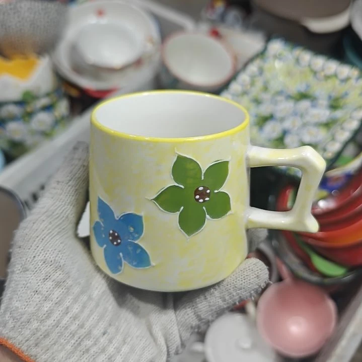 欧式陶瓷餐具杯碗盘微瑕介意慎拍