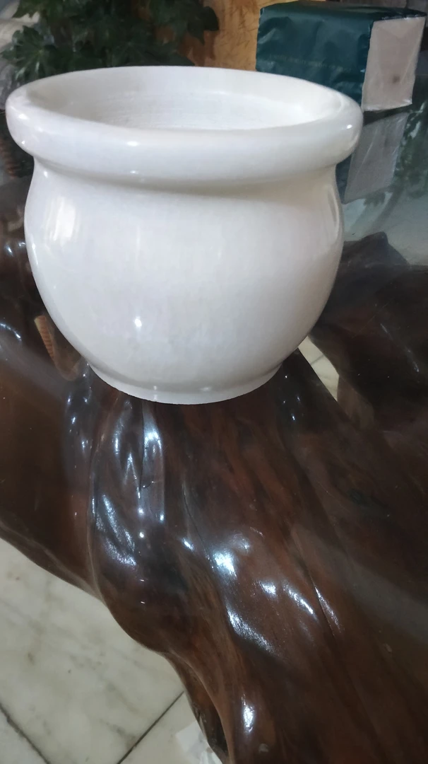 天然汉白玉小微盆（直播间一物一拍）