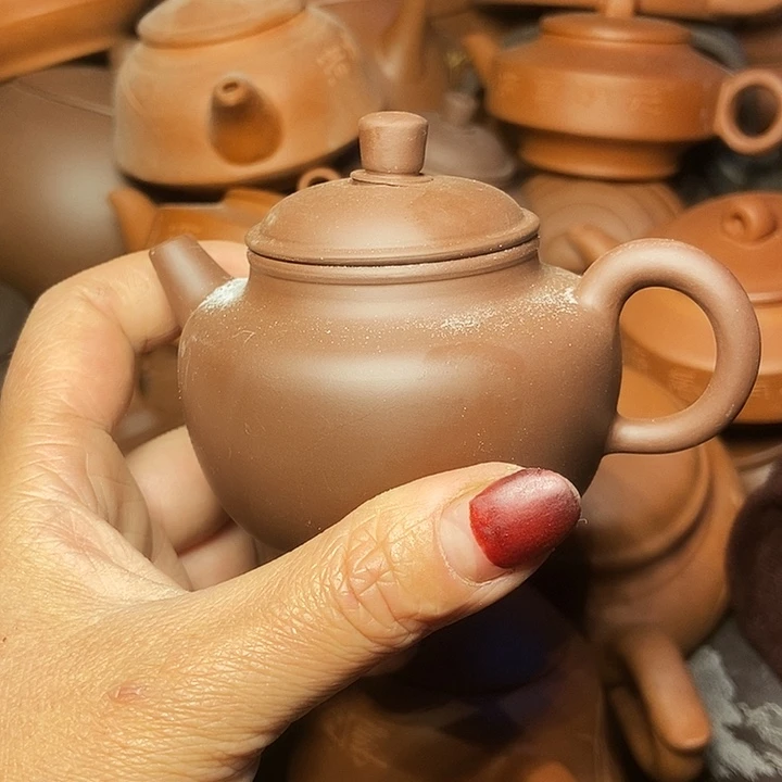 砂手工制作宜兴紫砂茶壶