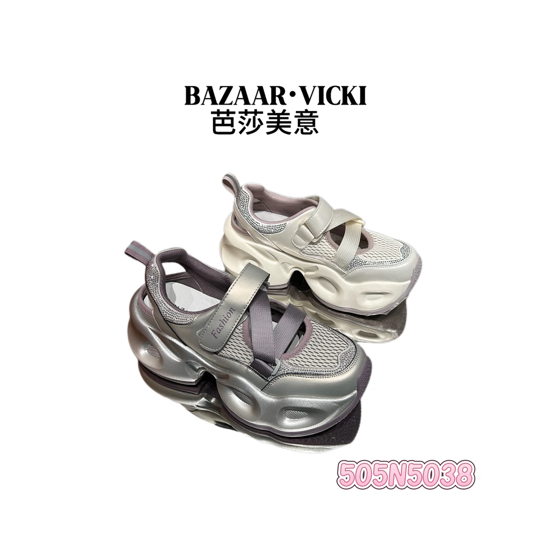 505N5038夏季透气魔术贴镂空时尚休闲鞋老爹鞋休闲鞋女士女款网红
