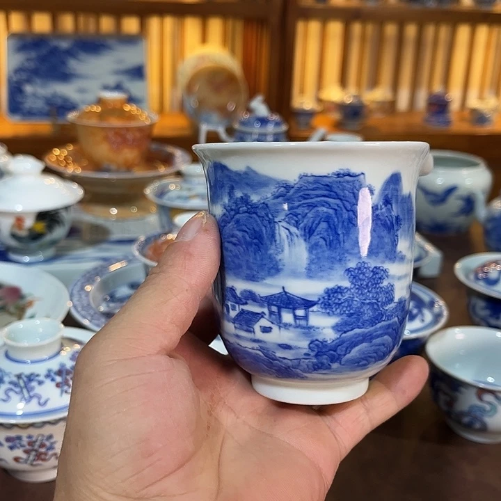 錡镇堂手工手绘杯