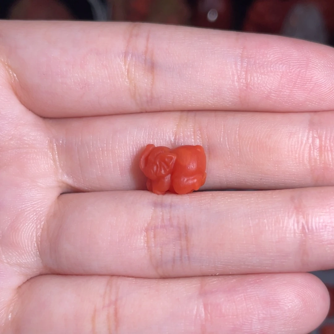 未镶嵌象9mm南红玛瑙