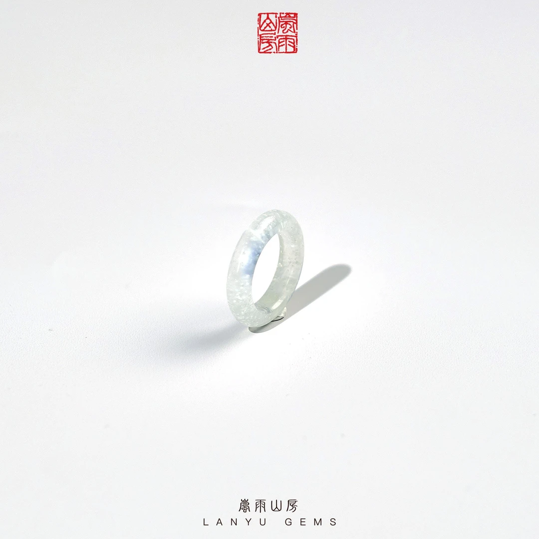 非金属布艺戒指 雪花款素圈戒指