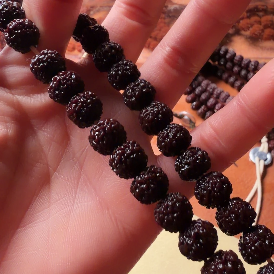 吊坠金刚菩提豆腐块平细手持