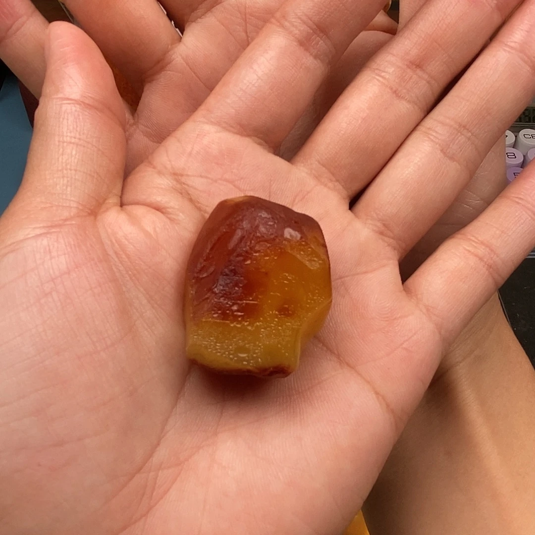定制琥珀未镶嵌蜜蜡原石定制